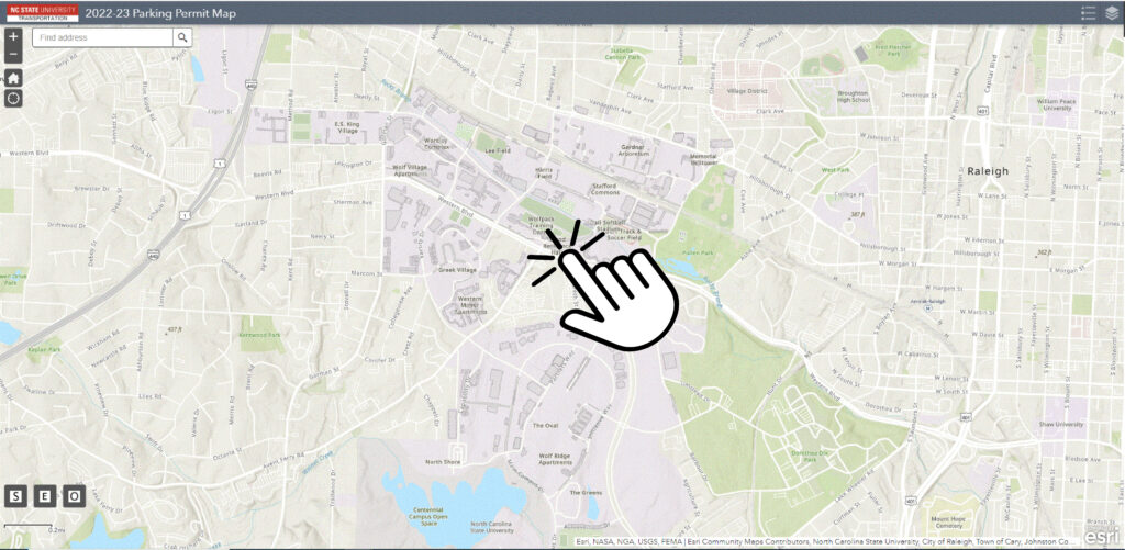 Interactive Parking Map