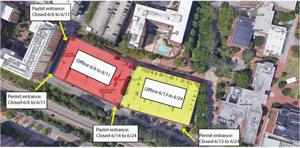 Map of Dan Allen Deck