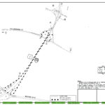 Eastbound detour indicated by the large dots. Westbound detour indicated by the small dots.